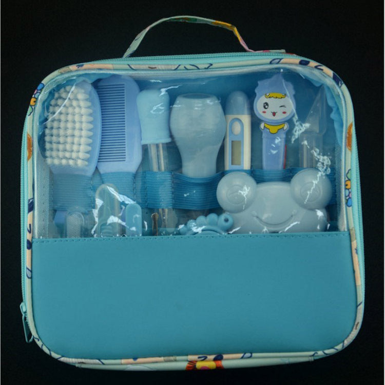 Mivorelle Complete Baby Grooming Set — 13 Piece Newborn Care Kit With Pouch