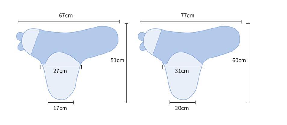 Mivorelle Baby Swaddle Set — Pure Cotton Sleeping Bag (2 Pack)