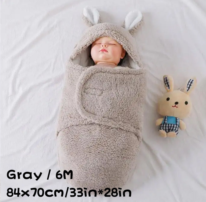 Mivorelle Premium Baby Swaddle — Super Soft Fleece Sleep Sack