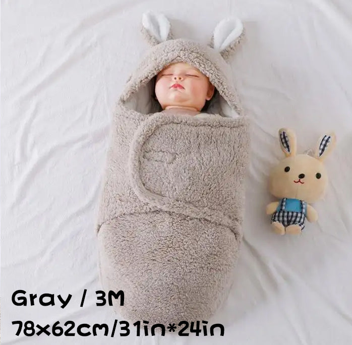 Mivorelle Premium Baby Swaddle — Super Soft Fleece Sleep Sack