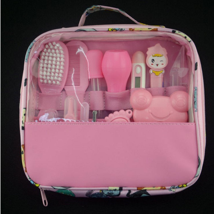Mivorelle Complete Baby Grooming Set — 13 Piece Newborn Care Kit With Pouch