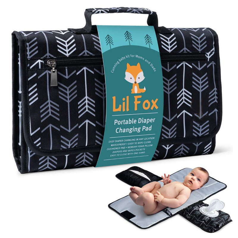 Mivorelle Classic Changing Pad — Foldable Oxford Cloth Diaper Mat