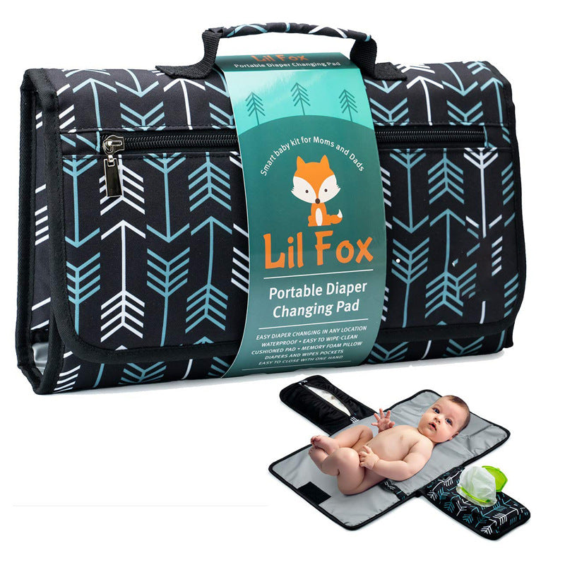 Mivorelle Classic Changing Pad — Foldable Oxford Cloth Diaper Mat