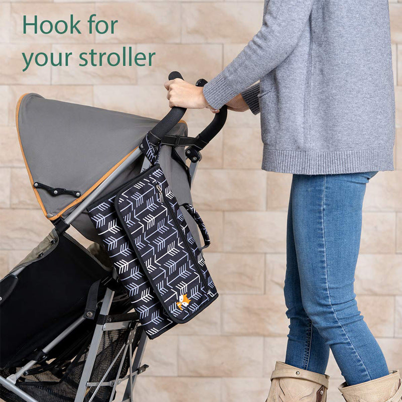 Mivorelle Classic Changing Pad — Foldable Oxford Cloth Diaper Mat