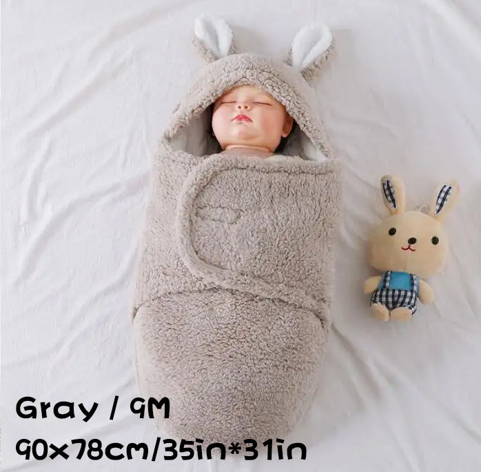 Mivorelle Premium Baby Swaddle — Super Soft Fleece Sleep Sack