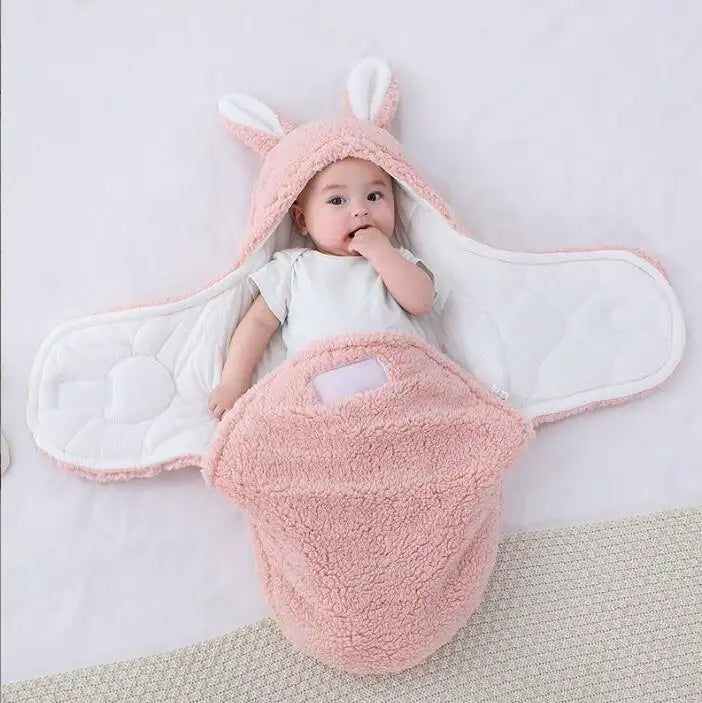 Mivorelle Premium Baby Swaddle — Super Soft Fleece Sleep Sack