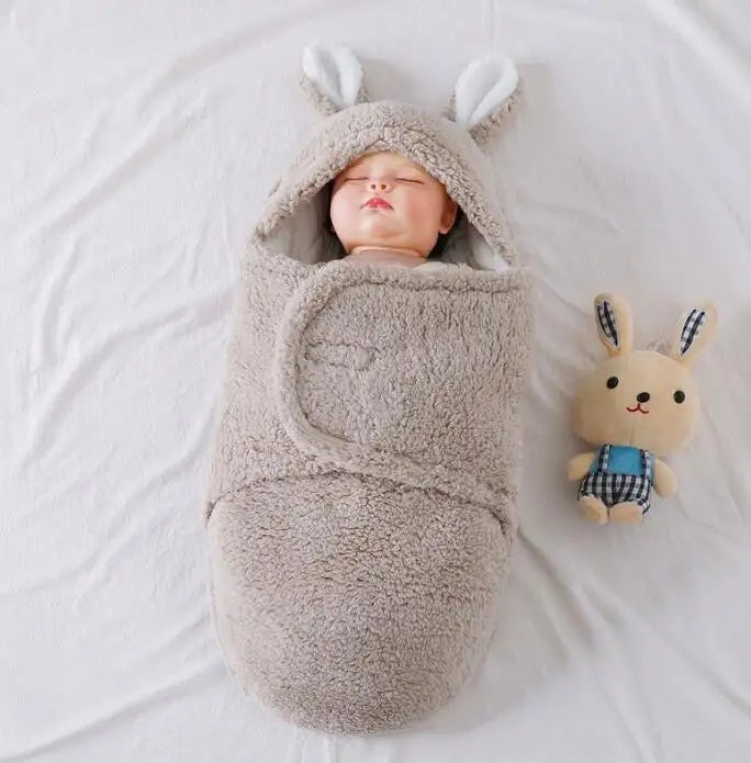 Mivorelle Premium Baby Swaddle — Super Soft Fleece Sleep Sack