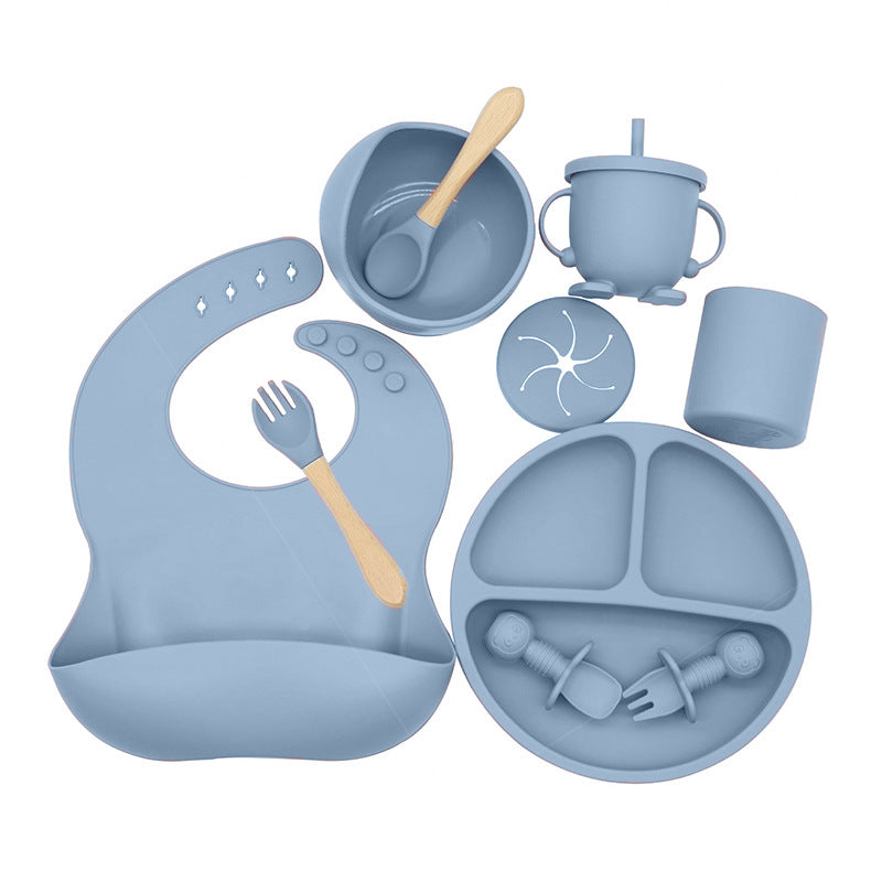 Mivorelle Premium Baby Feeding Set — 10 Piece Silicone Collection