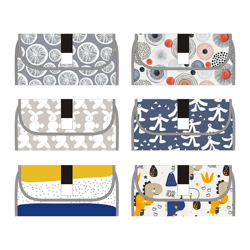 Mivorelle Waterproof Changing Pad — Foldable Oxford Cloth Diaper Mat