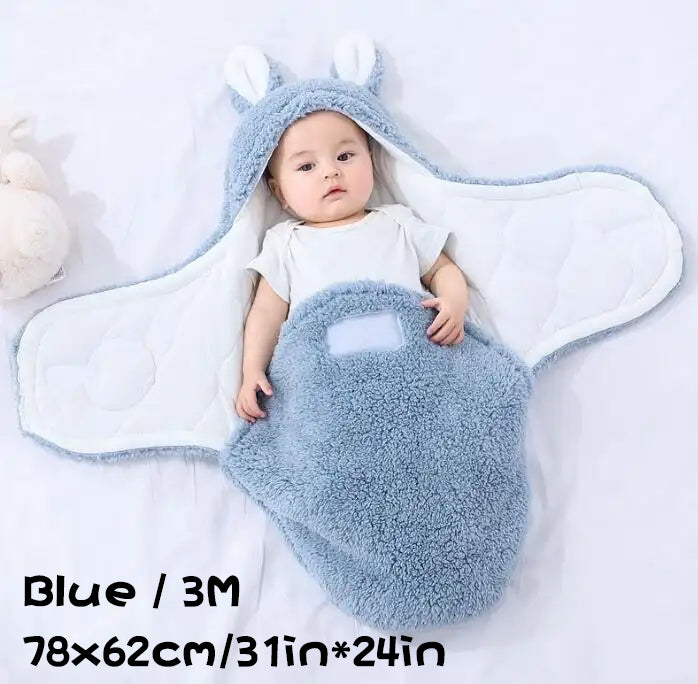 Mivorelle Premium Baby Swaddle — Super Soft Fleece Sleep Sack