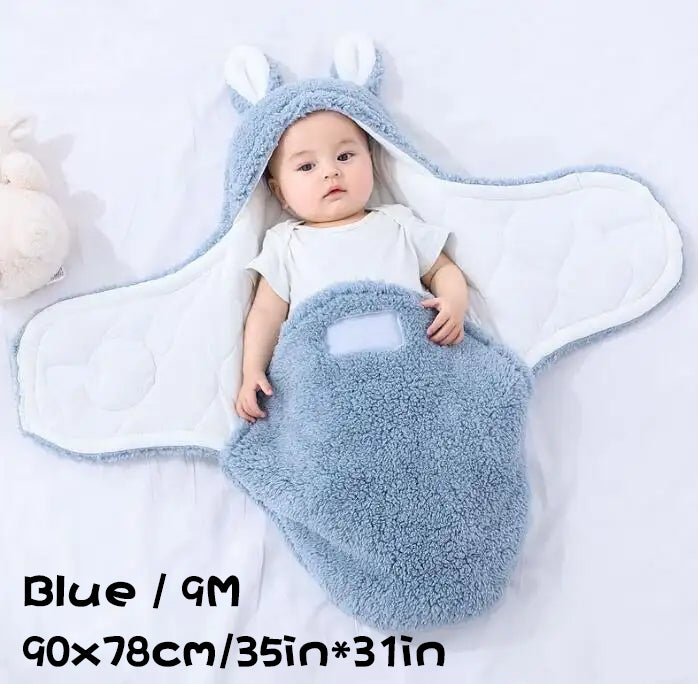 Mivorelle Premium Baby Swaddle — Super Soft Fleece Sleep Sack