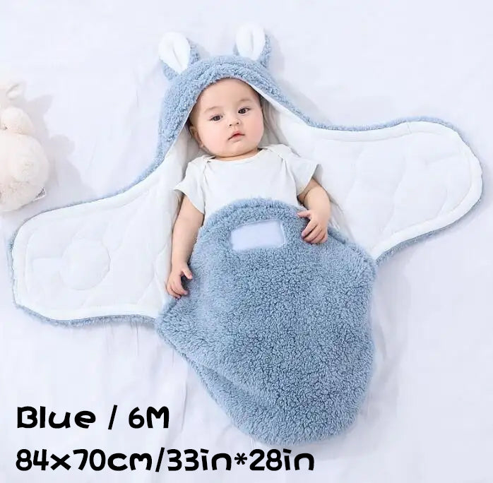 Mivorelle Premium Baby Swaddle — Super Soft Fleece Sleep Sack