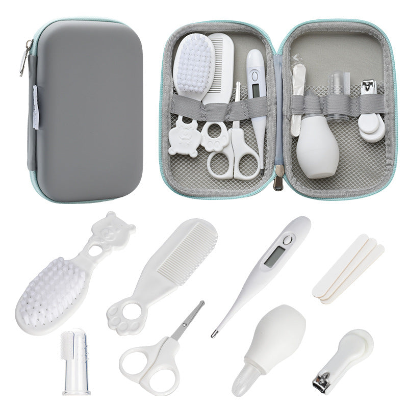 Mivorelle Baby Care Gift Set — 8 Piece Newborn Grooming Kit