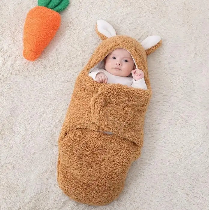 Mivorelle Premium Baby Swaddle — Super Soft Fleece Sleep Sack