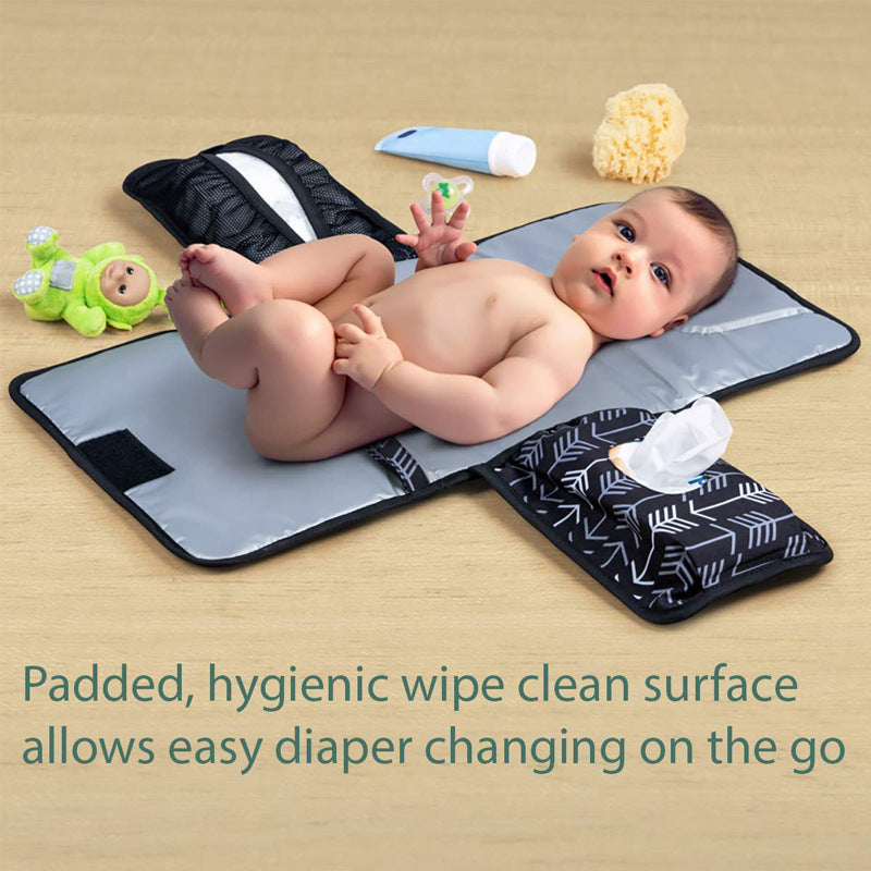 Mivorelle Classic Changing Pad — Foldable Oxford Cloth Diaper Mat