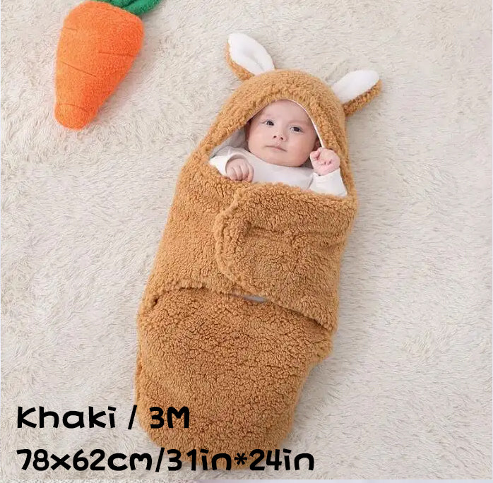Mivorelle Premium Baby Swaddle — Super Soft Fleece Sleep Sack