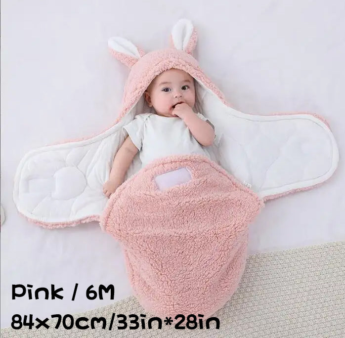Mivorelle Premium Baby Swaddle — Super Soft Fleece Sleep Sack