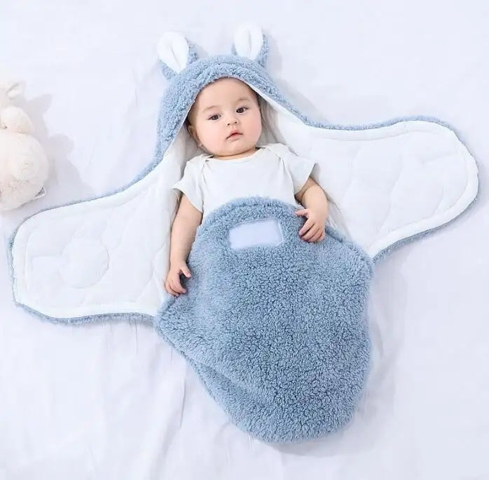 Mivorelle Premium Baby Swaddle — Super Soft Fleece Sleep Sack